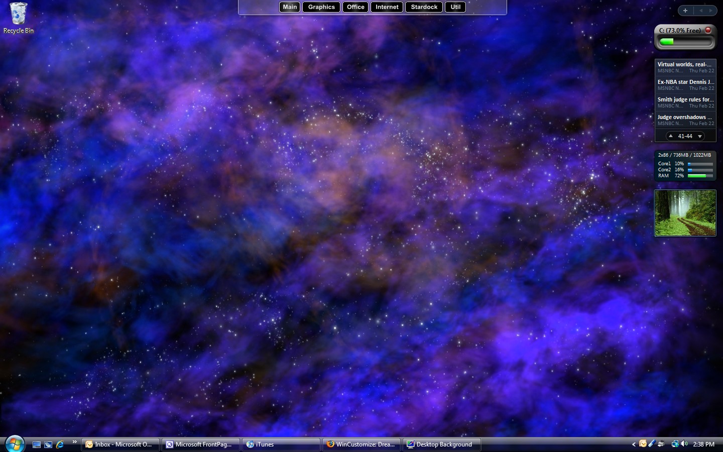 Stardock DeskScapes: Gives you the ability to animate and